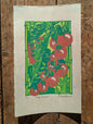 A5 Reduction Relief Print "Tasty Tomatoes"