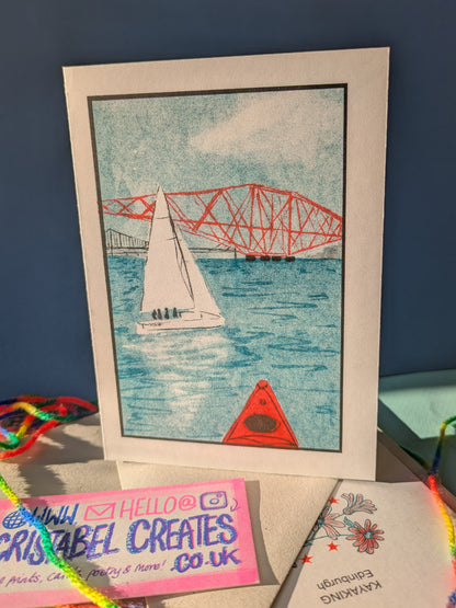 Greetings Card A6 Scenes of Edinburgh