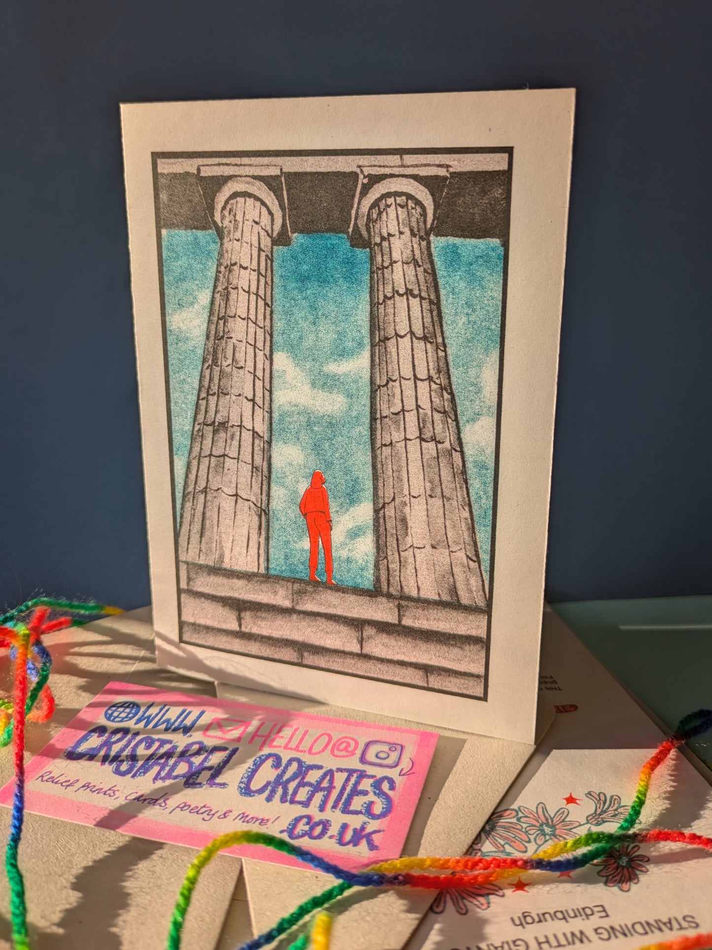 Greetings Card A6 Scenes of Edinburgh