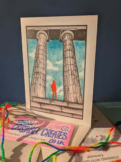 Greetings Card A6 Scenes of Edinburgh