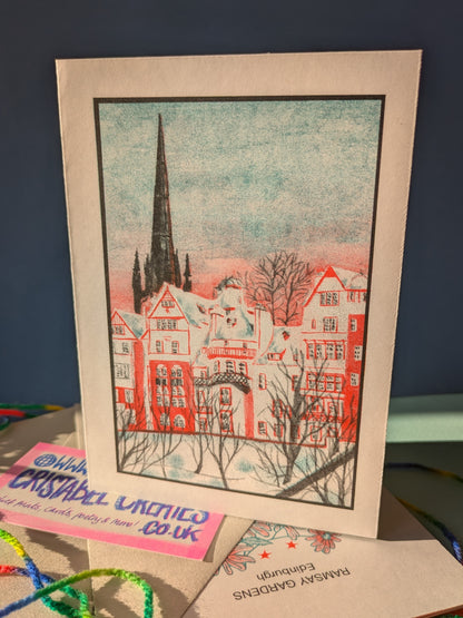 Greetings Card A6 Scenes of Edinburgh