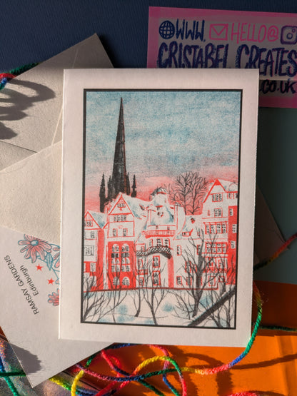 Greetings Card A6 Scenes of Edinburgh